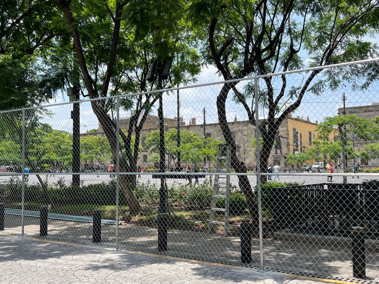 Cercan espacios en Centro de Guadalajara.