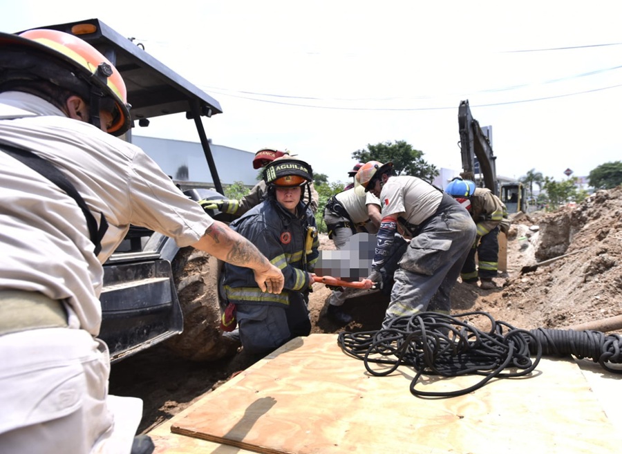 muere trabajador por derrumbe en obra de Gobierno de Jalisco