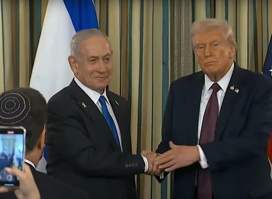 Benjamín Netanyahu y Donald Trump
