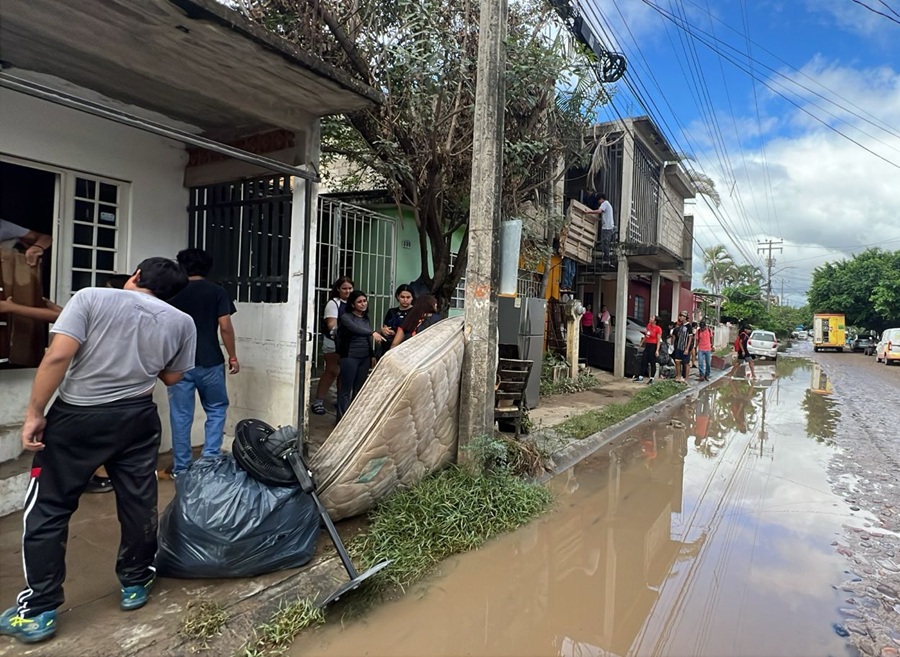 inundación puerto vallarta