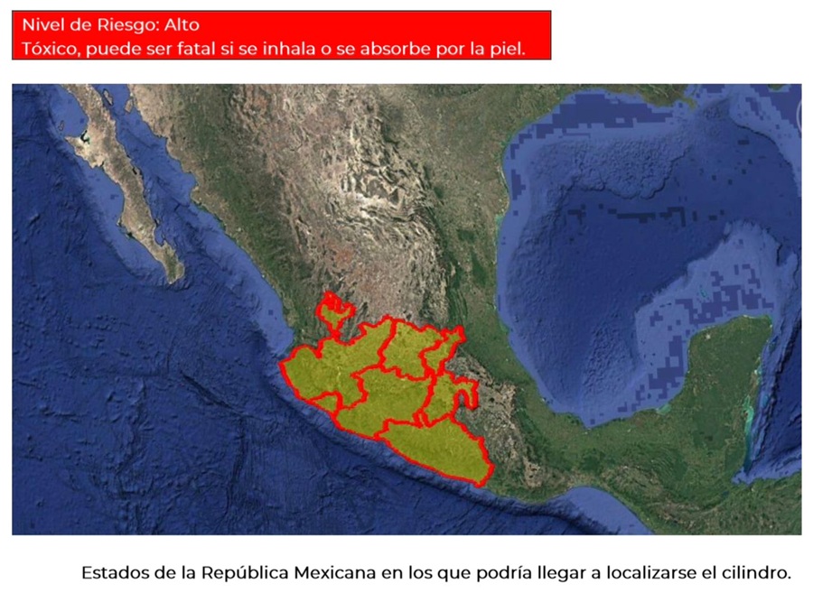 alerta colima por robo de cilindro