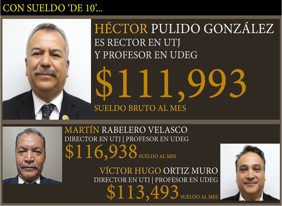 dobleteros en UdeG y Universidad Tecnológica de Jalisco