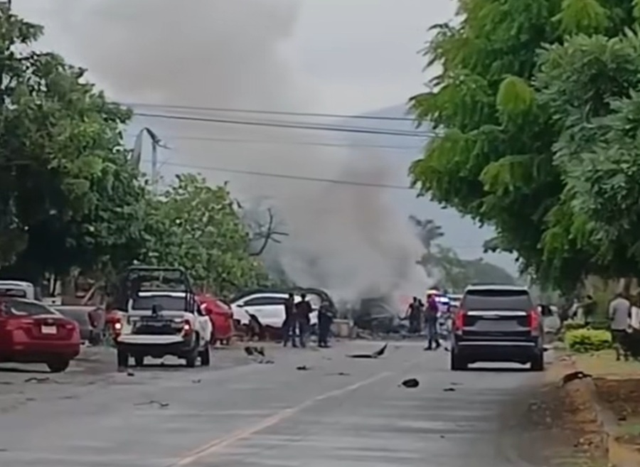 choche explosión michoacán