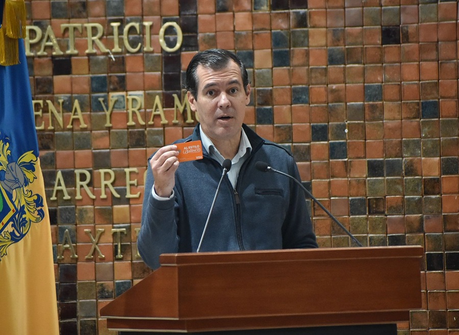 diego monraz, secretario de transporte de jalisco