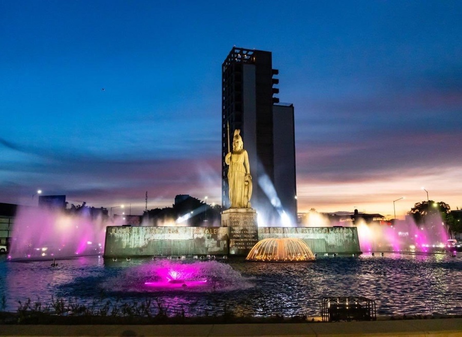 glorieta de la minerva en guadalajara