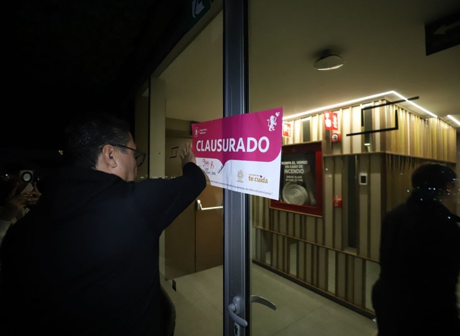 clausuran terraza del hotel riu