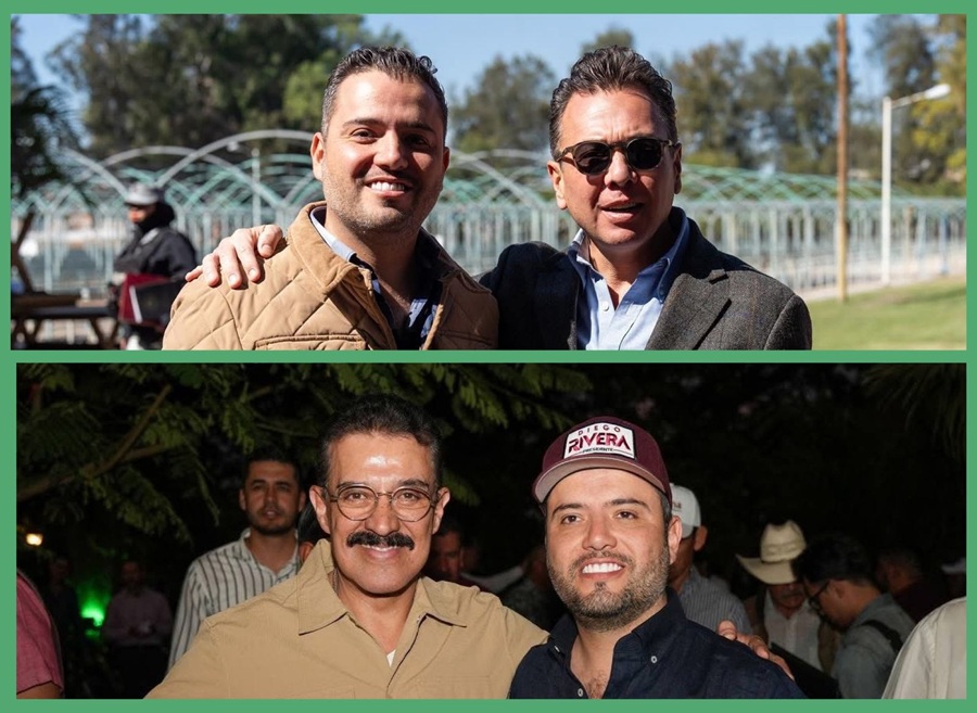 diego rivera, alcalde de tequila con el gobernador pablo lemus y carlos lomelí