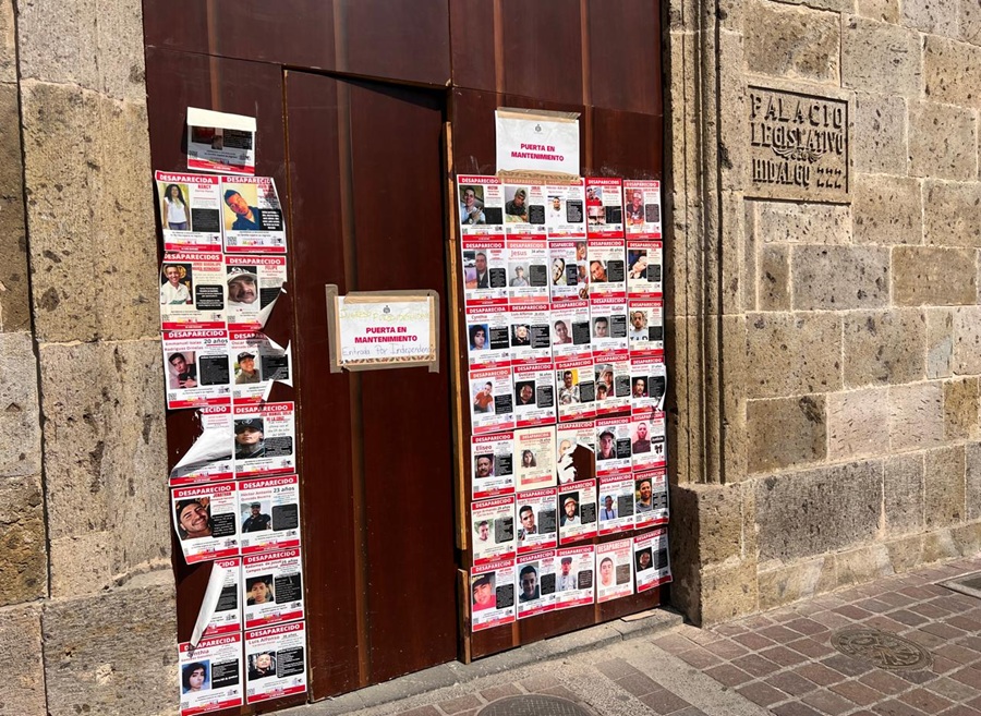 fichas de desaparecidos en el congreso de jalisco