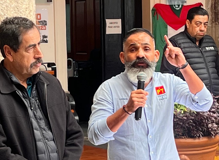 leonardo almaguer diputado del PT