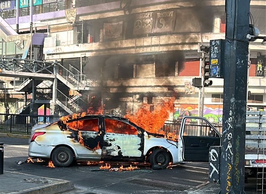 narcobloqueos en jalisco, guadalajara