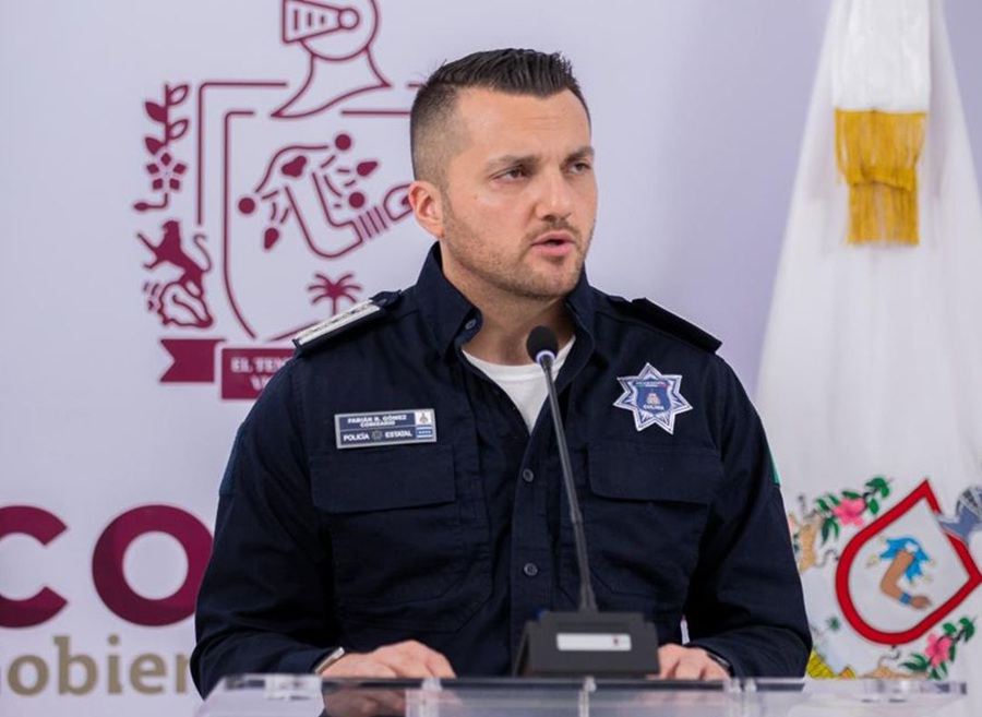 Fabián Ricardo Gómez Calcaneo secretario de seguridad de Colima