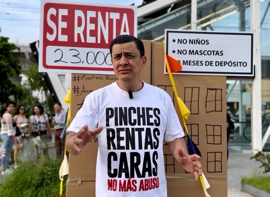 josé maría martínez, regidor de morena en guadalajara, va contra rentas caras