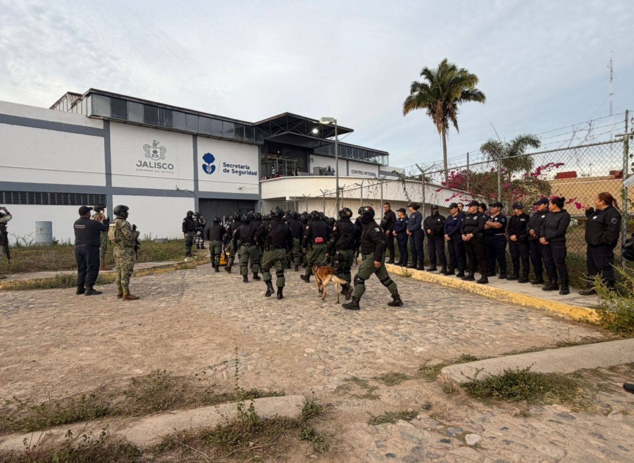 operativo en penal de puerto vallarta