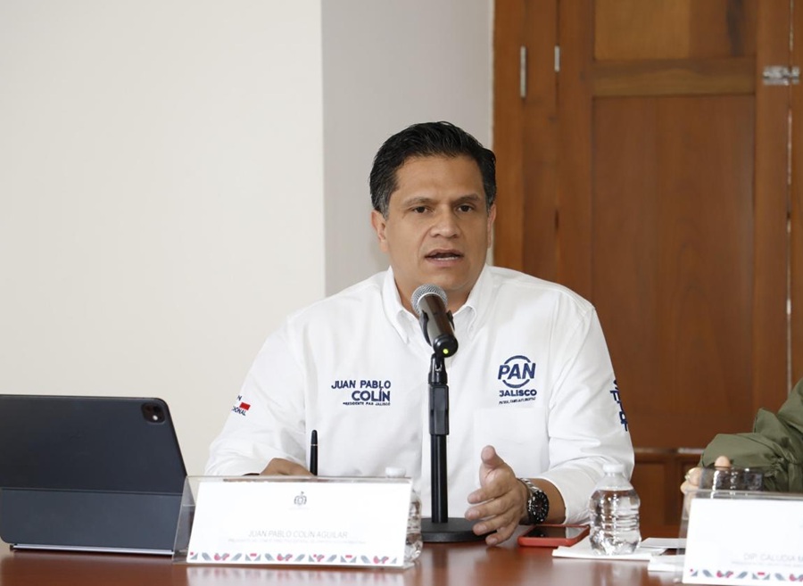 Juan Pablo Colín, dirigente del PAN Jalisco