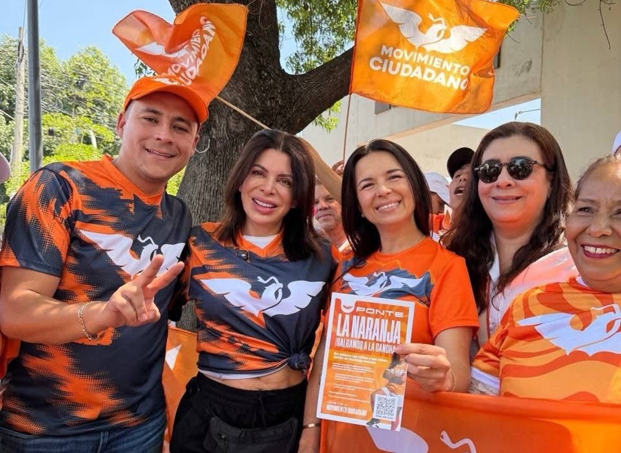 mc ponte la naranja mirza flores playeras