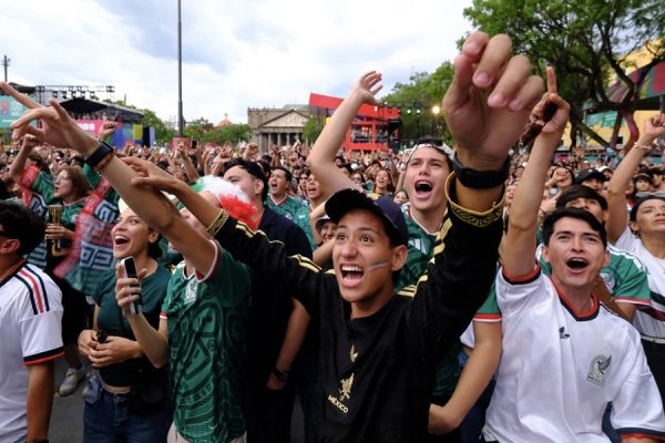 celebran triunfo de méxico ante chequia
