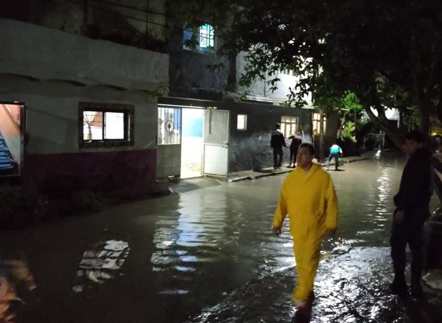 inundación lluvia ameca