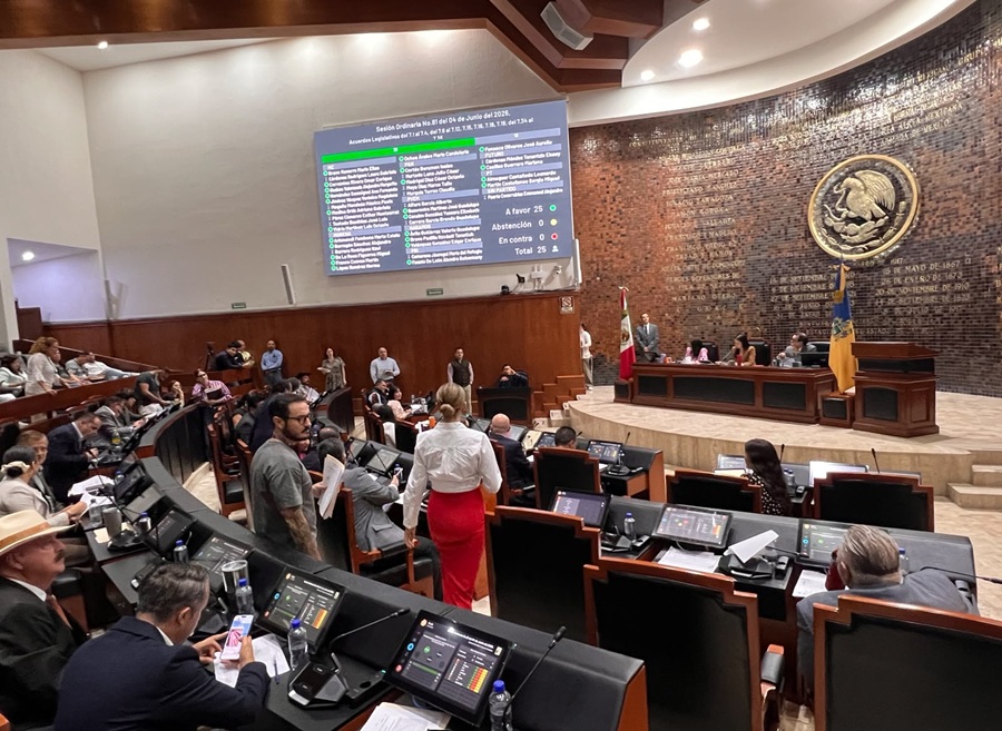 pleno del congreso de jalisco