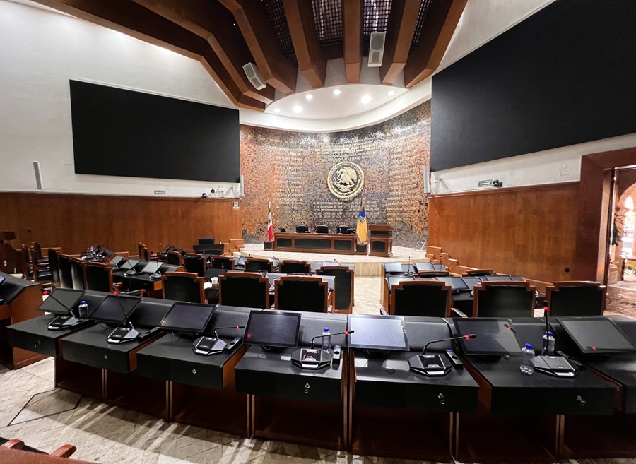 congreso de jalisco salón de plenos vacío