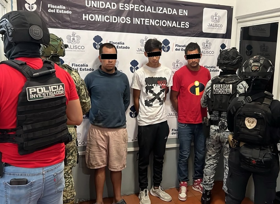 detienen a tres en tlaquepaque