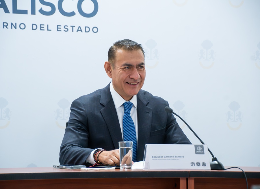 Salvador Zamora, secretario general de Gobierno.