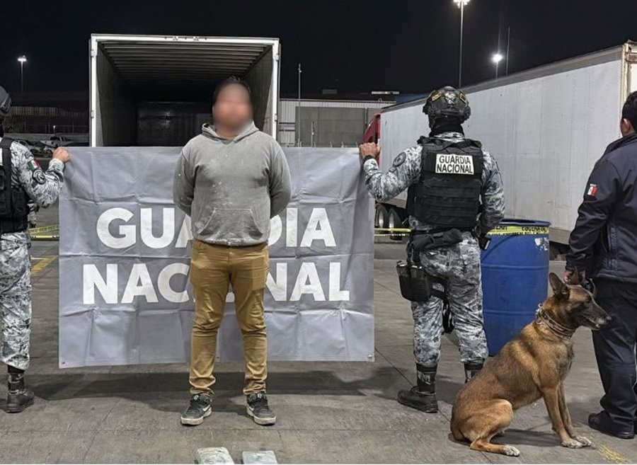 detenido con droga en tijuana