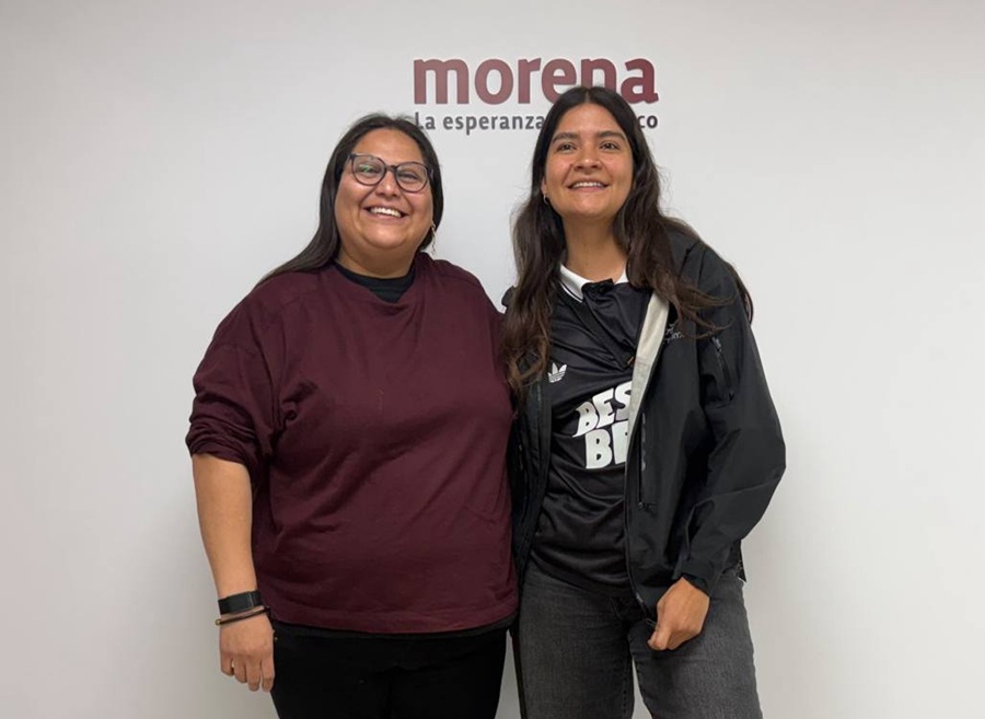 Citlalli Hernández y Mariana Casillas.