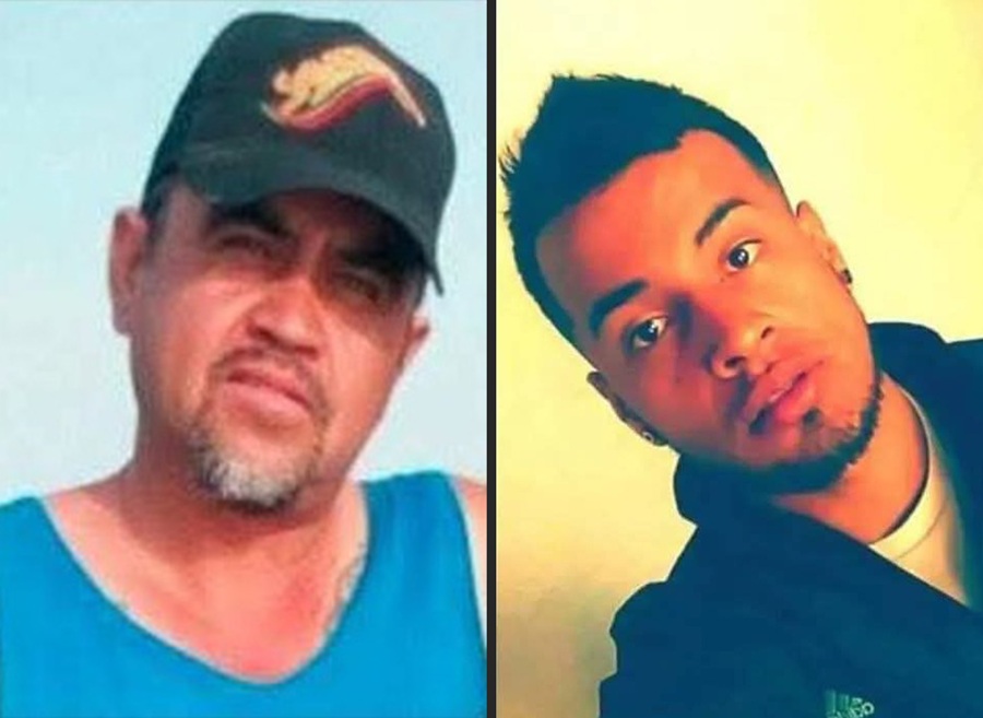Cándido González Martínez y su hijo Jesús Enrique González Salazar